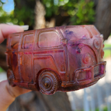 Resin 70's Bus - Purple, Copper and Magenta
