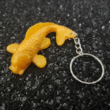 Resin Koi Fish Keychain - Orange