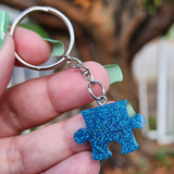 Autism Puzzle Piece Keychains