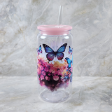Butterflies and Flowers Cup