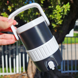 Can Cooler Holder 12 oz - Black and White