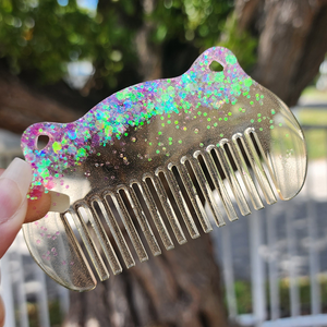 Cat Comb - Multichrome Glitter