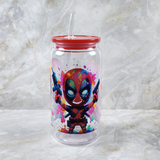 Chibi Merc with a Mouth Cup