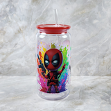 Chibi Merc with a Mouth Cup