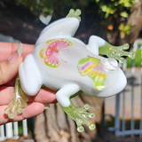 Resin Frog - Butterflies