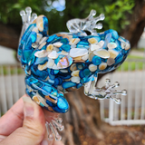 Resin Frog - Crushed Shells