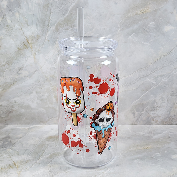 Horror Themed Ice Cream Cup