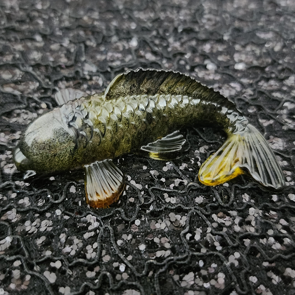 Koi Fish - Black and Yellow