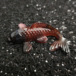 Resin Koi Fish - Dark Multicolored