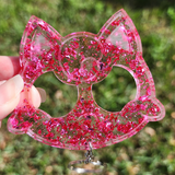Lullaby Puff Keychain