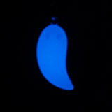 Phone Charm Ghost - Glow in the Dark Blue Style 2