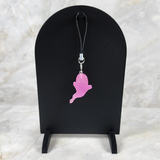 Phone Charm Ghost - Glow in the Dark Pink Style 1