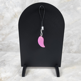 Phone Charm Ghost - Glow in the Dark Pink Style 3