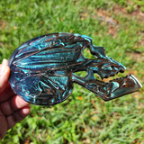 Resin Skull Coaster