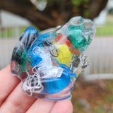 Resin Small Frog - Filament Filled