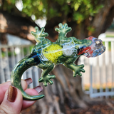 Resin Small Lizard - Green