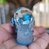 Resin Snail - Crushed Seashells