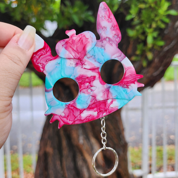Tanuki Keychain - Multicolored