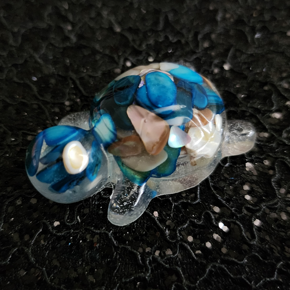 Resin Turtle - Crushed Shells